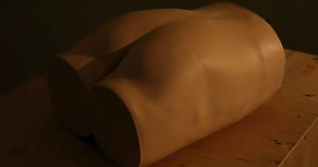 Der von Forschern der Uni Dentsuu in Tokio entwickelte Roboter-Hintern.