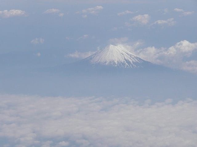 Japans Wahrzeichen: Der Fuji.