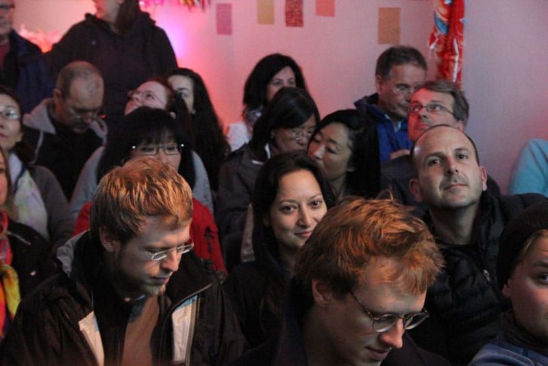 Ein voller Saal an der Deutschland-Premiere.