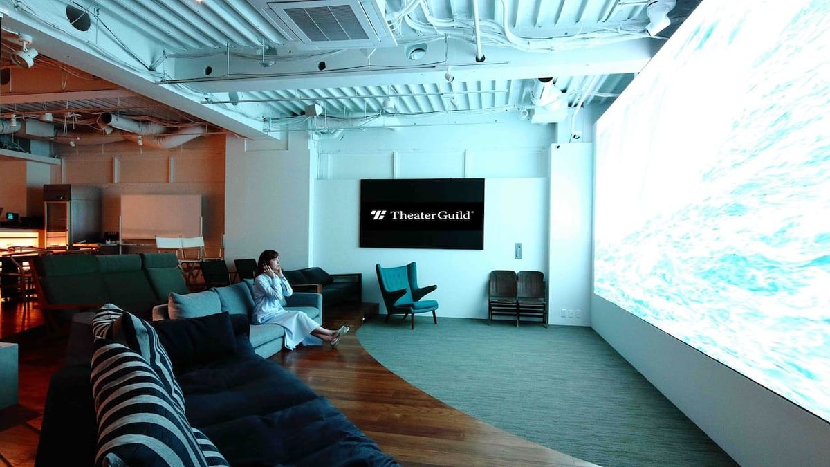 Das Theater Guild hat die Atmosphäre eines gemütlichen Wohnzimmers.