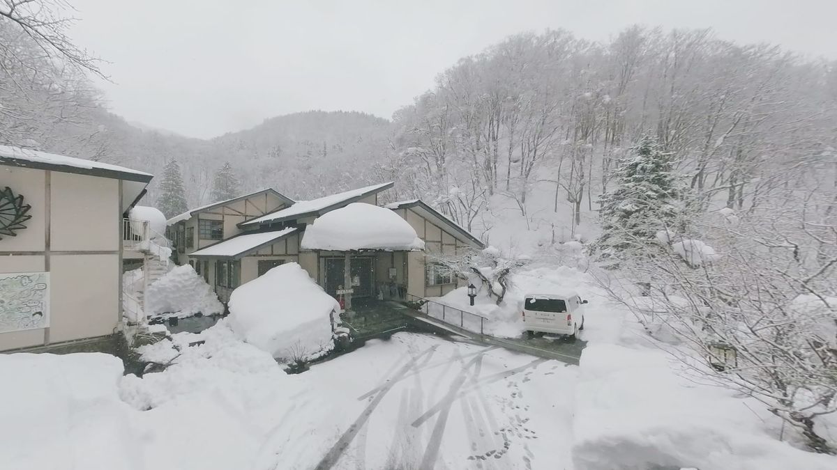 Das Hauptgebäude des Ryokan.