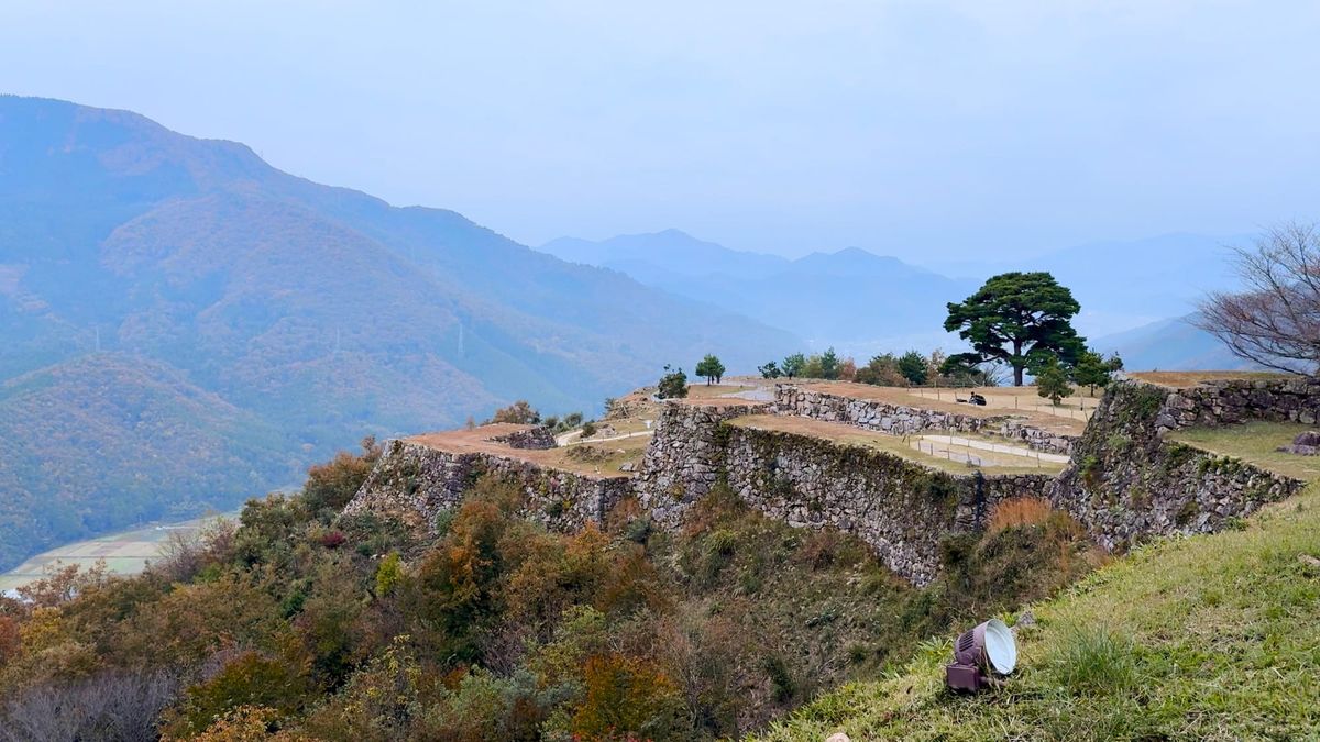 Auf dem Machu Picchu von Japan