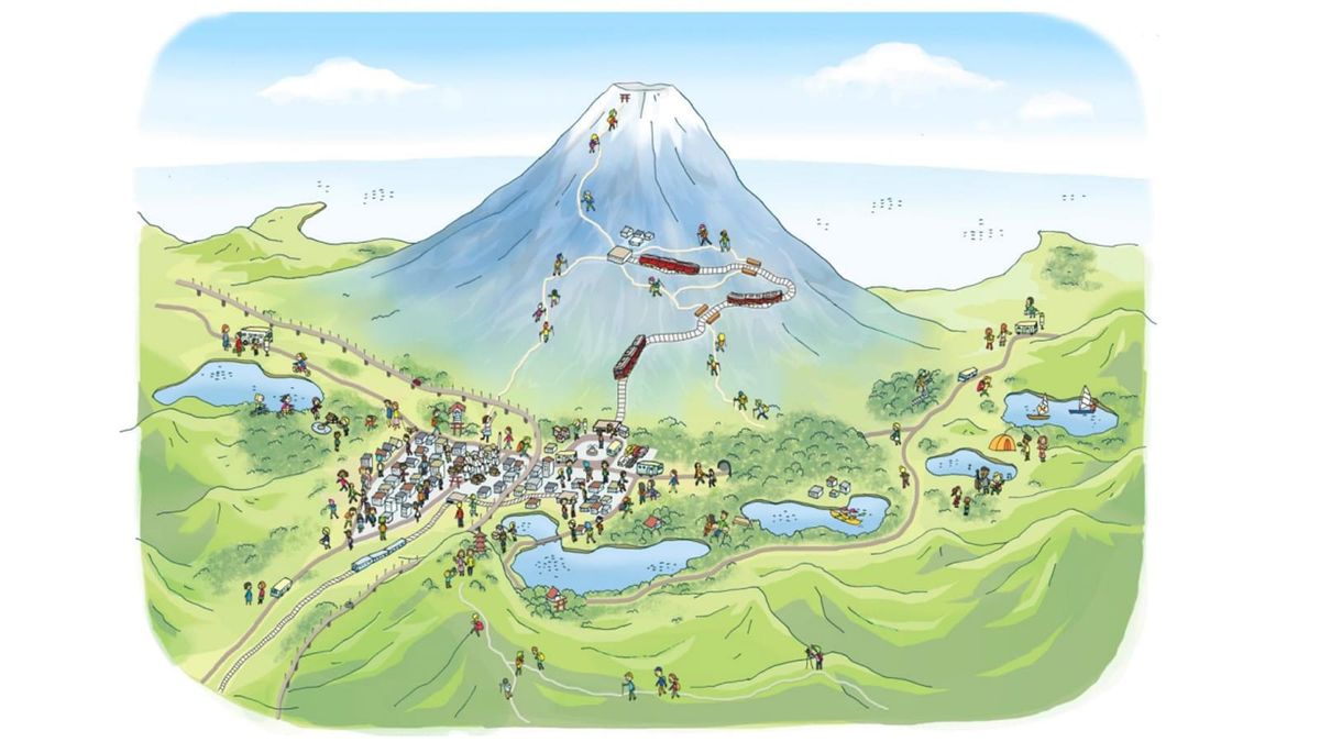 Fuji-Tram: Eine Bahn für den ikonischen Berg