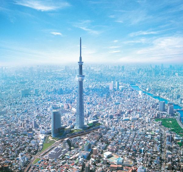 Auf in neue Sphären: So soll der «Sky Tree» bis 2012 aussehen.