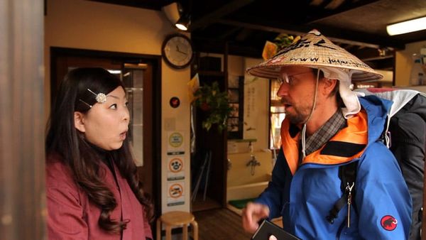 "Von Hokkaido?": Eine Szene aus "Negativ: nichts - Schritt für Schritt für Japan".