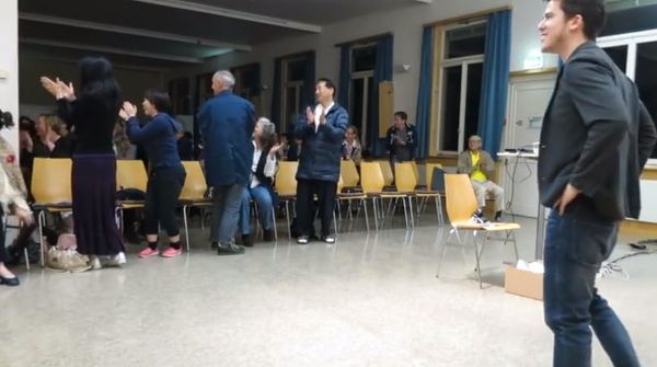 Ein überraschender Auftritt