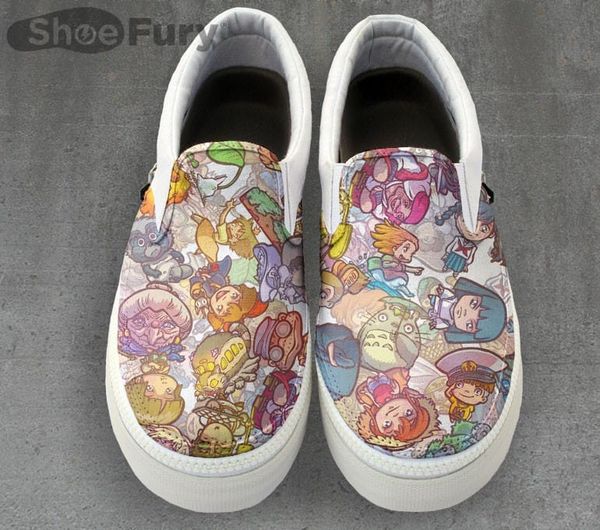 Schuhe im Ghibli-Design