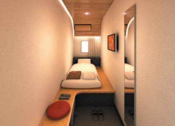 Immer noch grösser als eine Kapsel: So sollen die neuen Hotelzimmer aussehen.