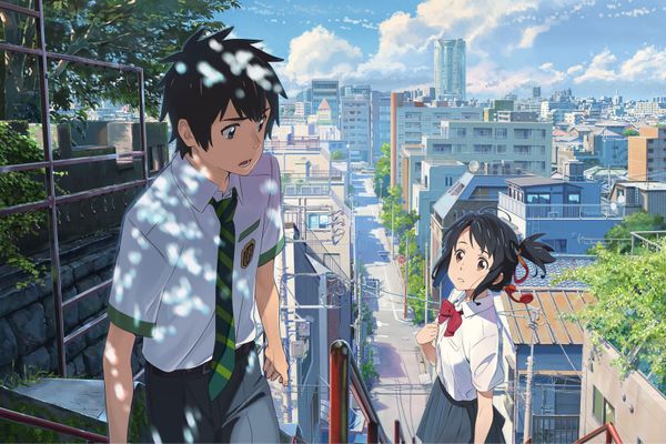Reale Orte aus "Your Name": Die Treppe in Shinjuku.