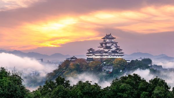 Die Burg von Himeji.