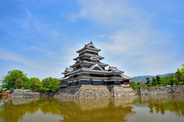 Ein beliebtes Ausflugsziel: Die Burg von Matsumoto.