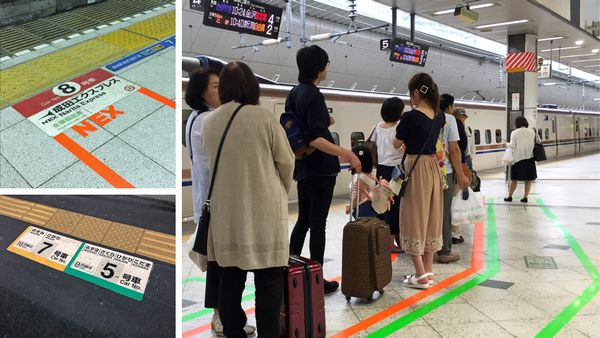 Anstehen & Stosszeiten in Japans Bahnhöfen