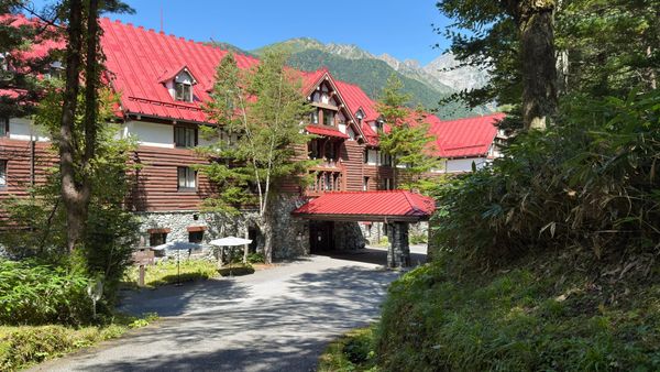 Das kaiserliche Hotel in den Bergen