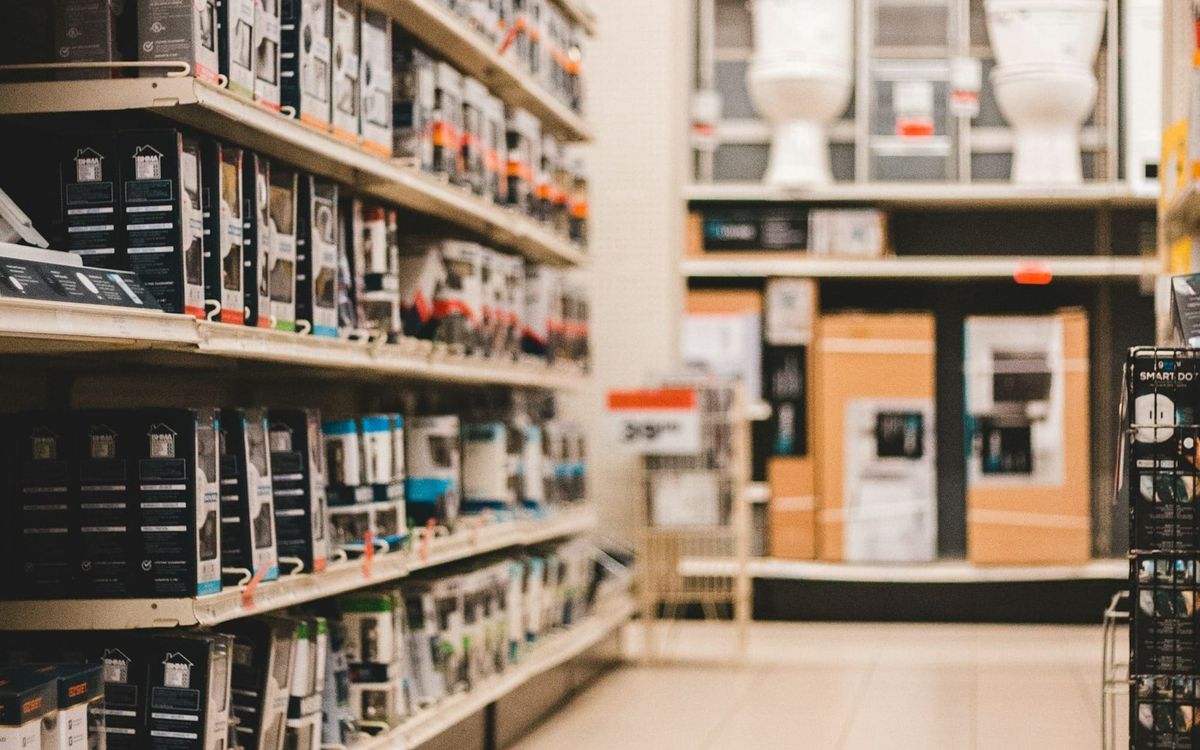 Lowe’s customers shopping for appliances and home improvement products as investors monitor housing demand and retail spending trends