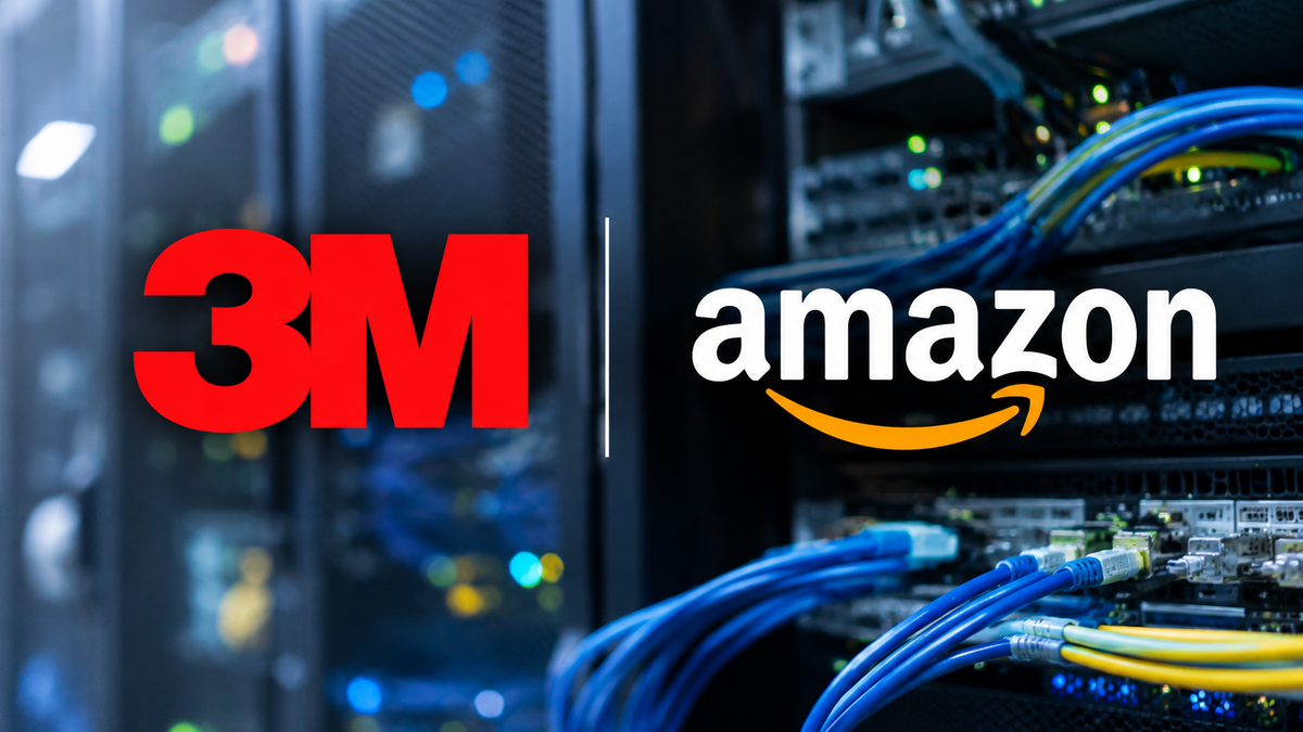 3M expands optical connectivity partnerships with Amazon for AI data center infrastructure