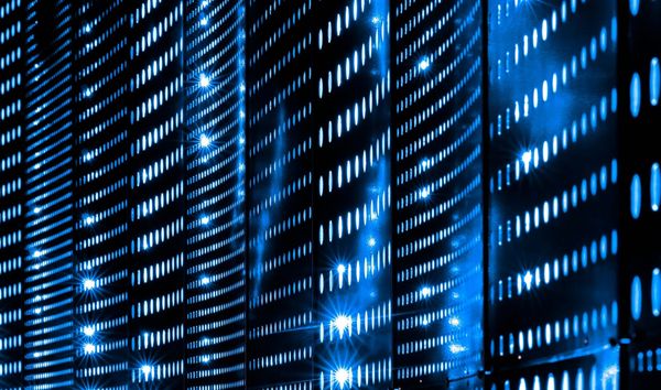 Semiconductor testing equipment in a data center environment representing Aehr Test Systems’ role in AI chip production and infrastructure growth