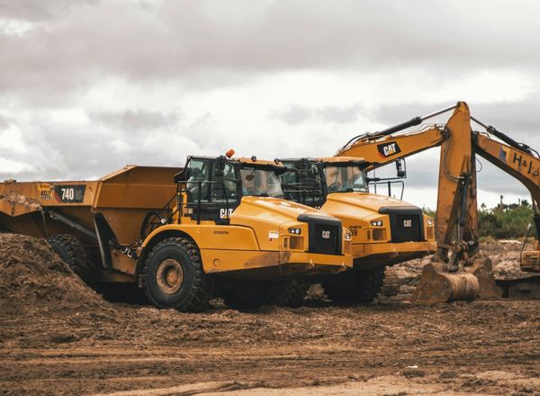 Caterpillar construction equipment and power systems supporting infrastructure and AI data center demand