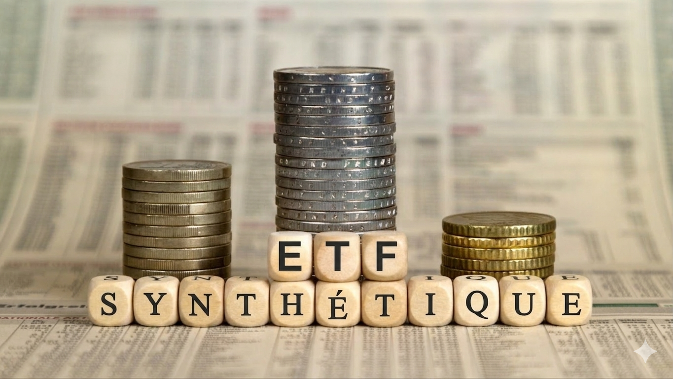 ETF synthétique marqué en dés