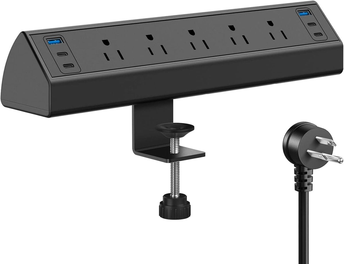 Streamline Your Desk with Clamp-On Charging Stations
