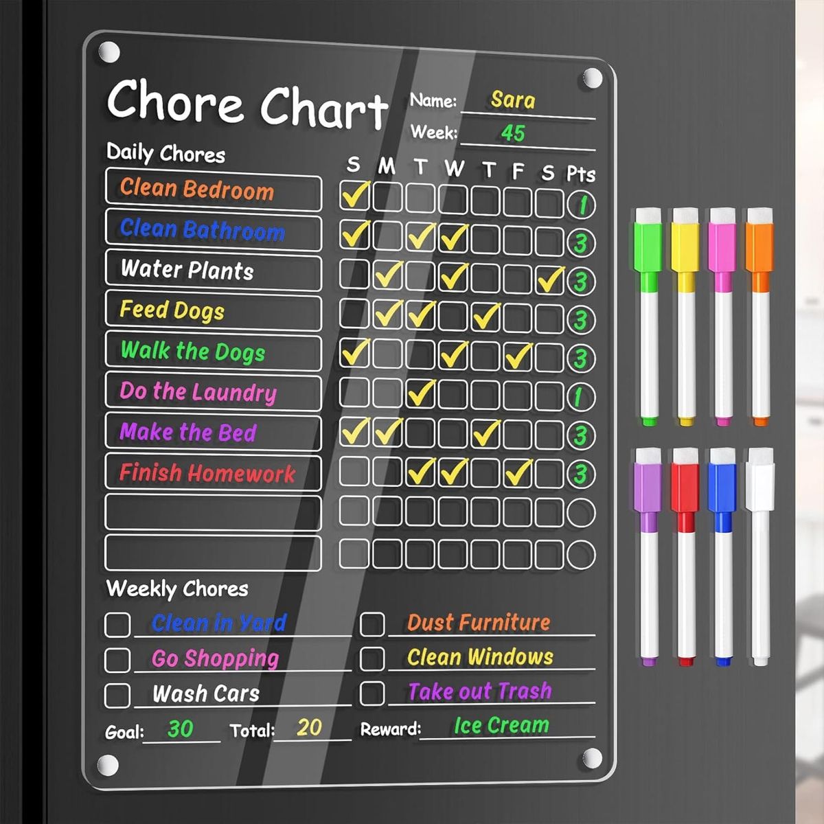 Fun Chore Charts for Kids to Make Money