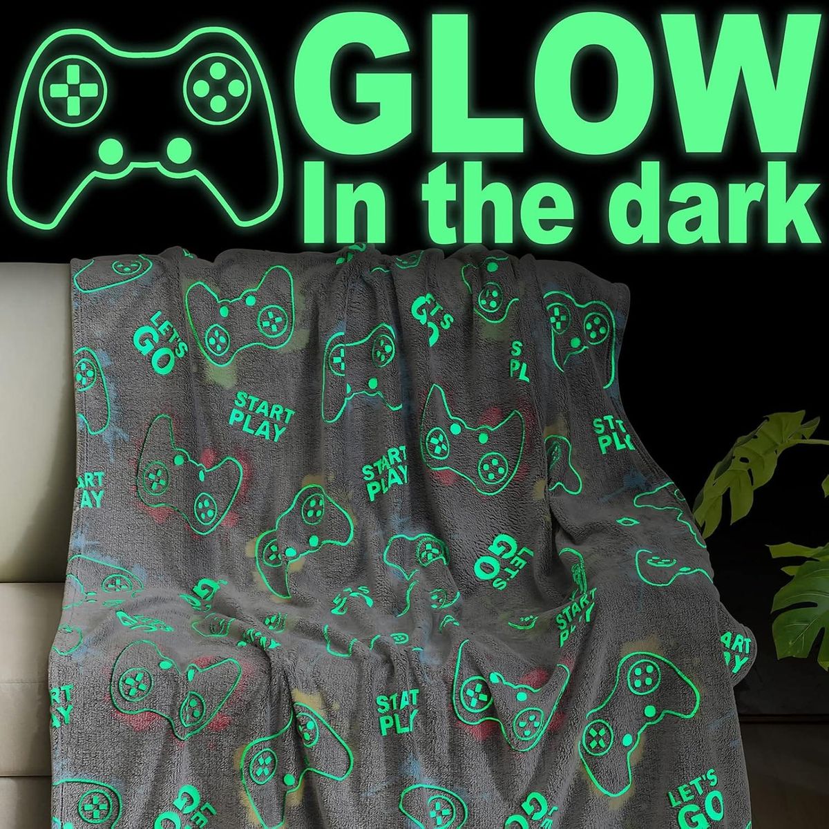 Grab the Best Glow in the Dark Blankets on Amazon
