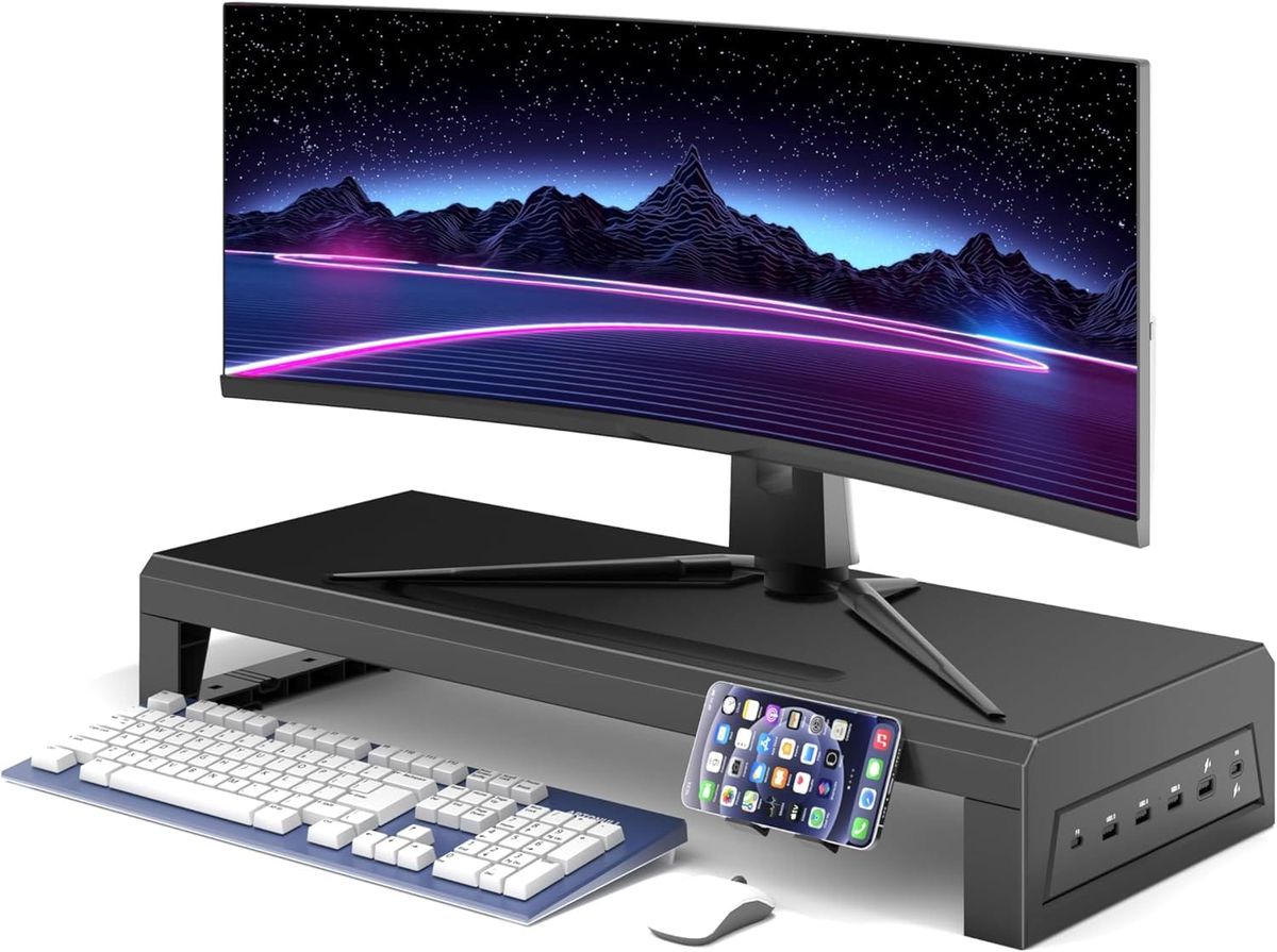 Transform Your Workspace: Discover Ergonomic Monitor Stands with USB Hubs for Ultimate Comfort!