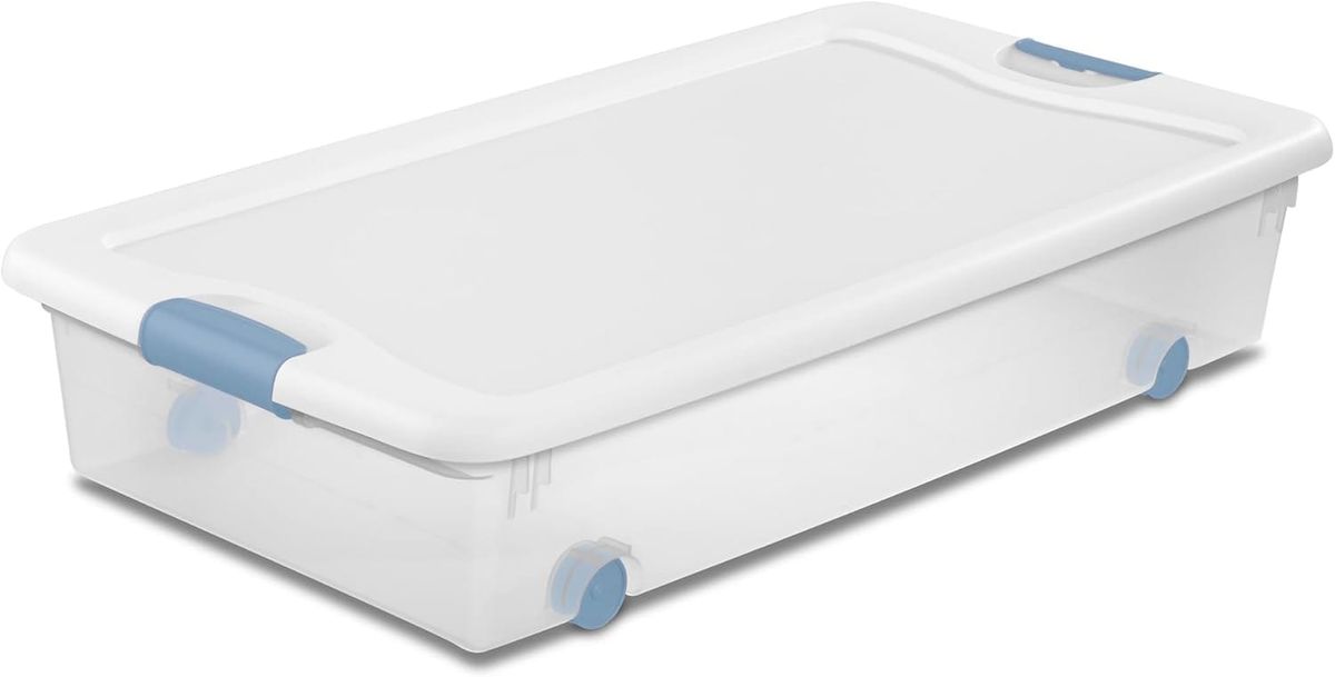 Maximize Space with Rolling Under Bed Bins: Organize Effortlessly!
