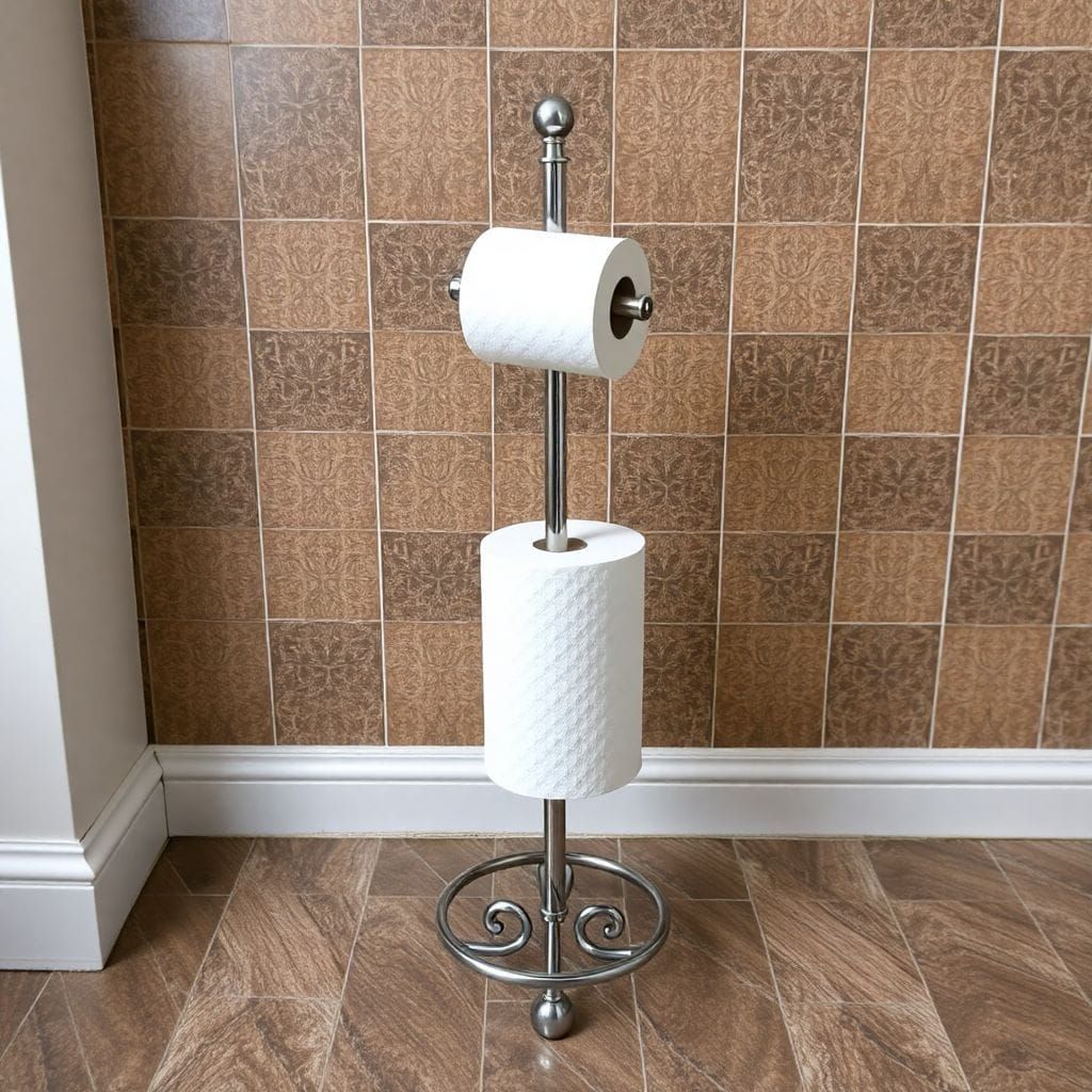 Chic and Sturdy: The Ultimate Free Standing Toilet Paper Holders