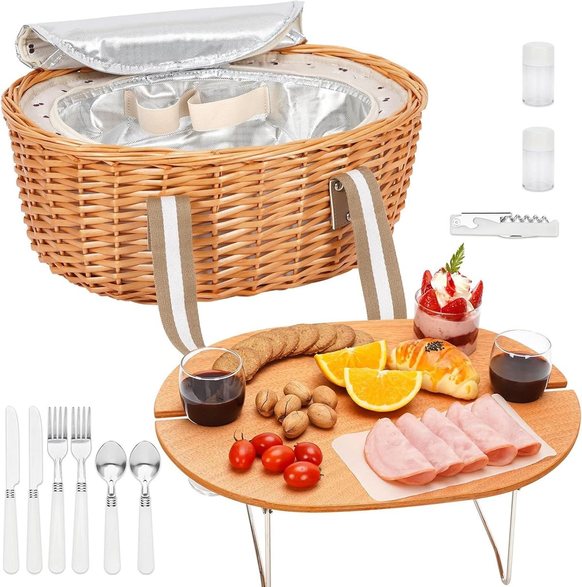 Best Table Top Picnic Baskets for Easy Outdoor Meals