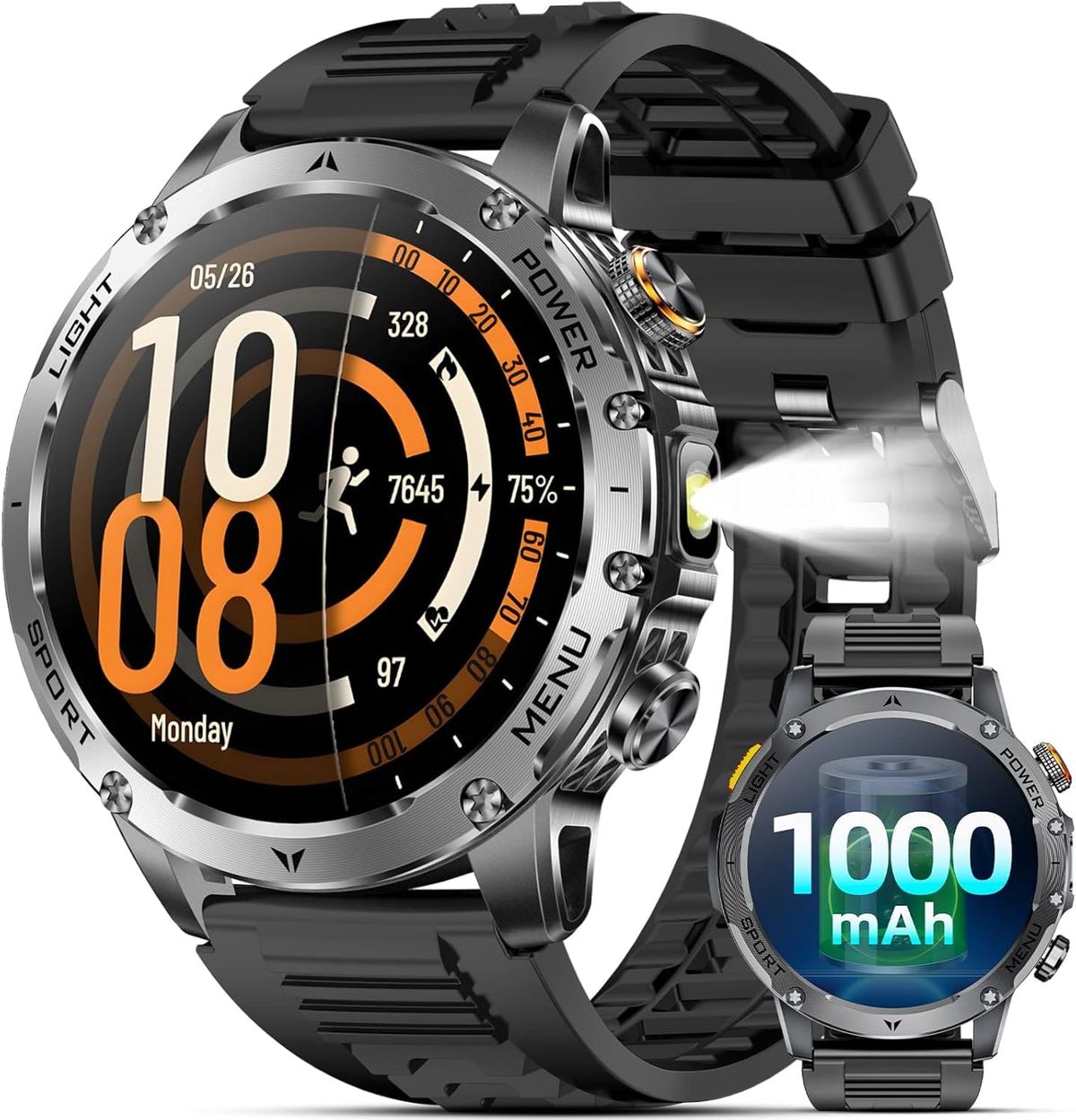 Discover Rugged Military-Grade Smartwatches for Men on Amazon