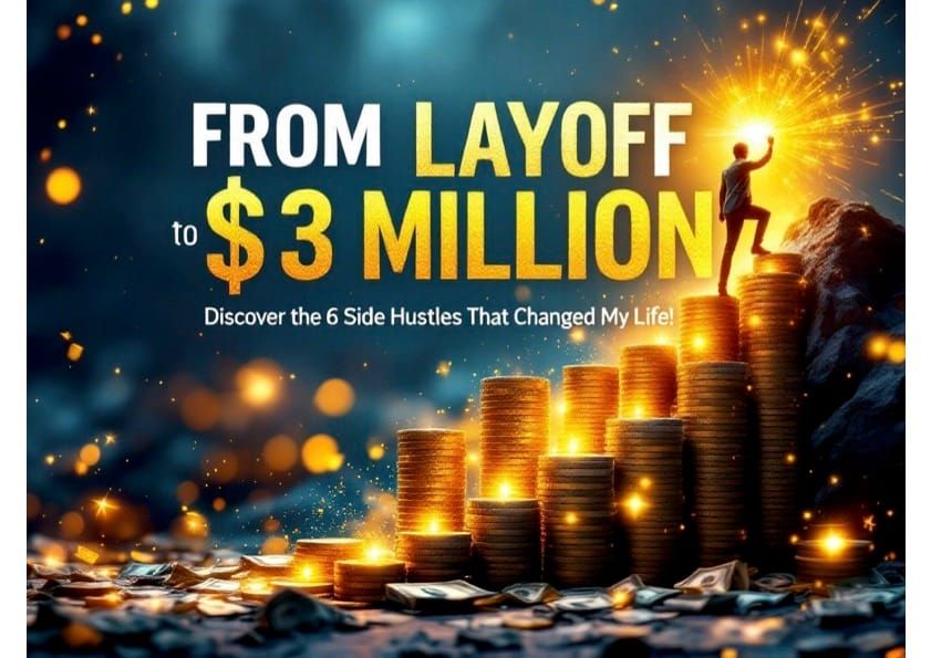From Layoff to $3 Million: Discover the 6 Side Hustles That Changed My Life!