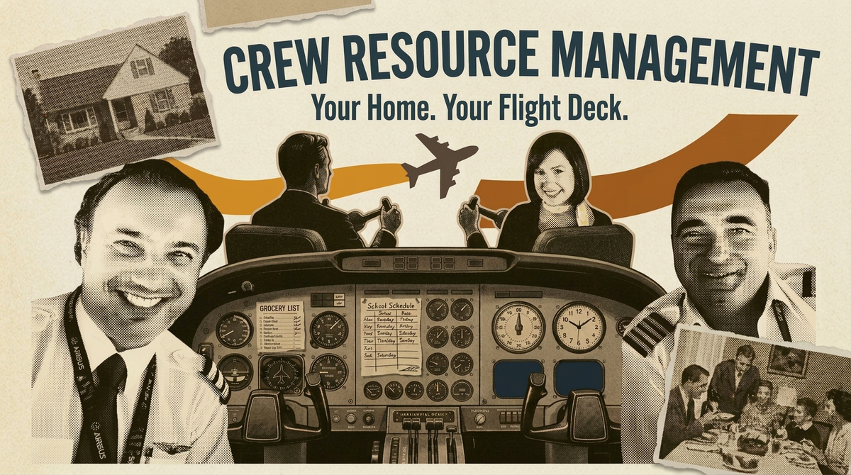 Run Your Home Like a Flight Crew: The System That Made Flying Safe
