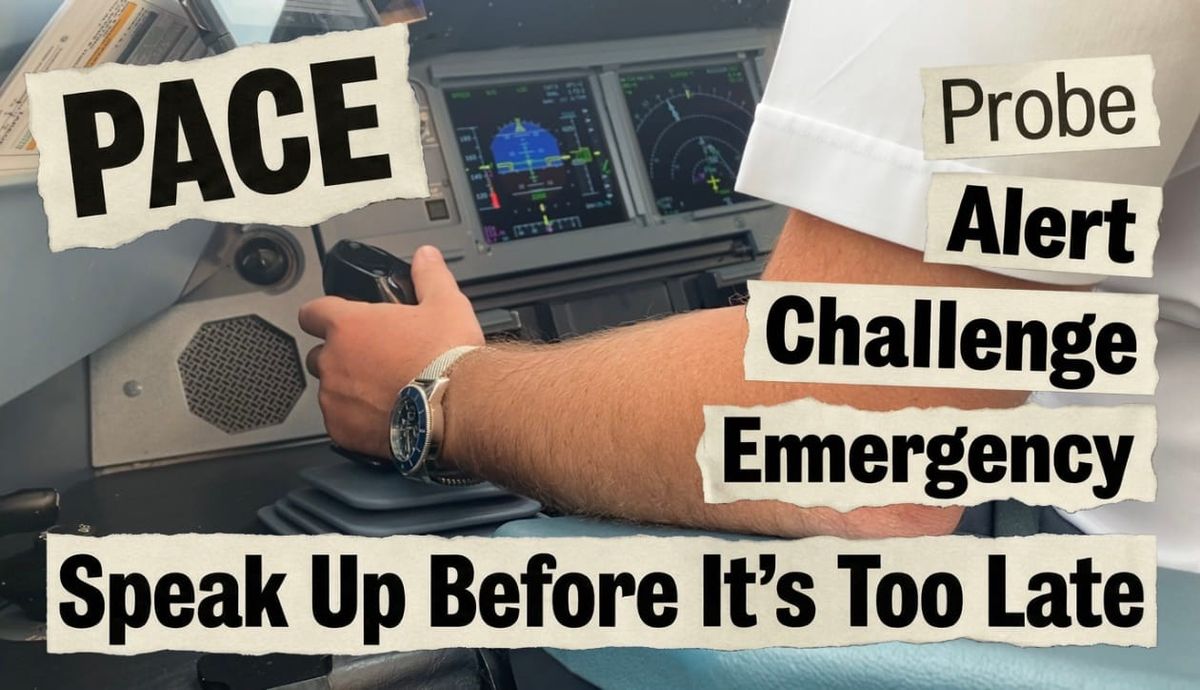 Speak Up Before It's Too Late: The Cockpit's 4-Step Ladder