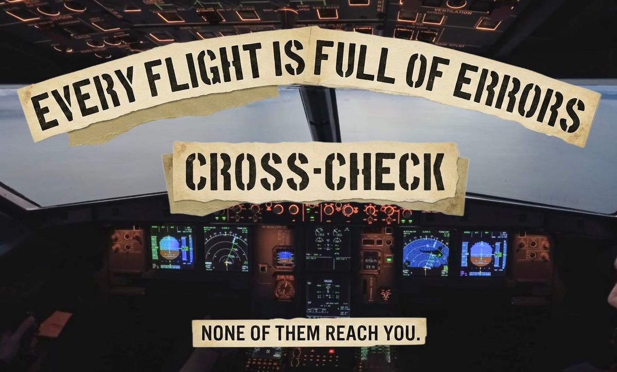 Every Flight Is Full of Errors. None of Them Reach You.