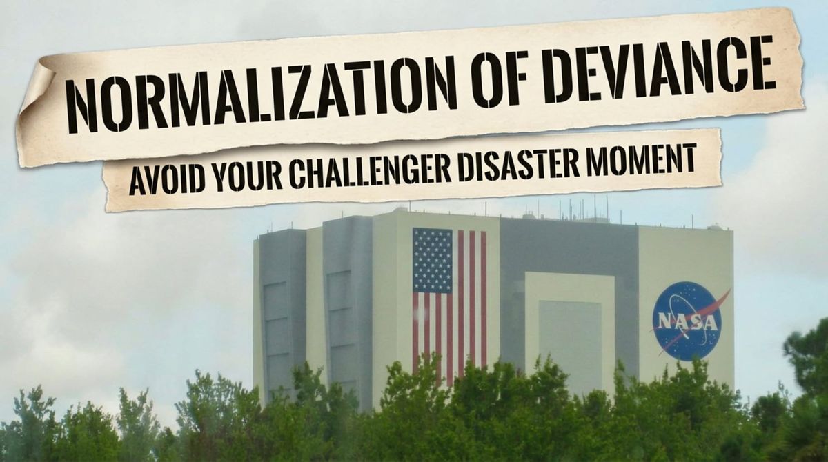 Normalization of Deviance: How Good Teams Drift Into Disaster
