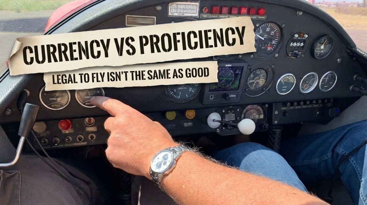 Currency vs Proficiency: Legal to Fly Isn't the Same as Good