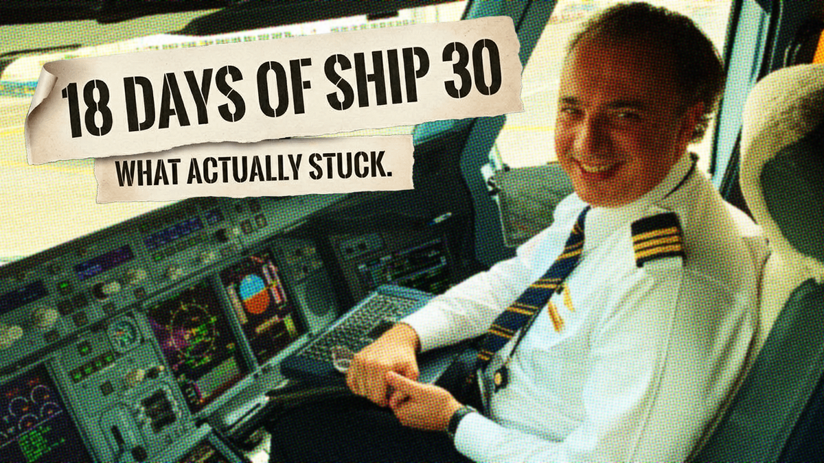 18 Days Into 🚢  Ship 30 for 30. Here's What Actually Stuck.