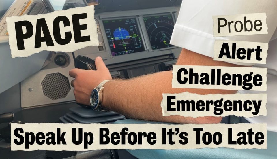 Speak Up Before It's Too Late: The Cockpit's 4-Step Ladder
