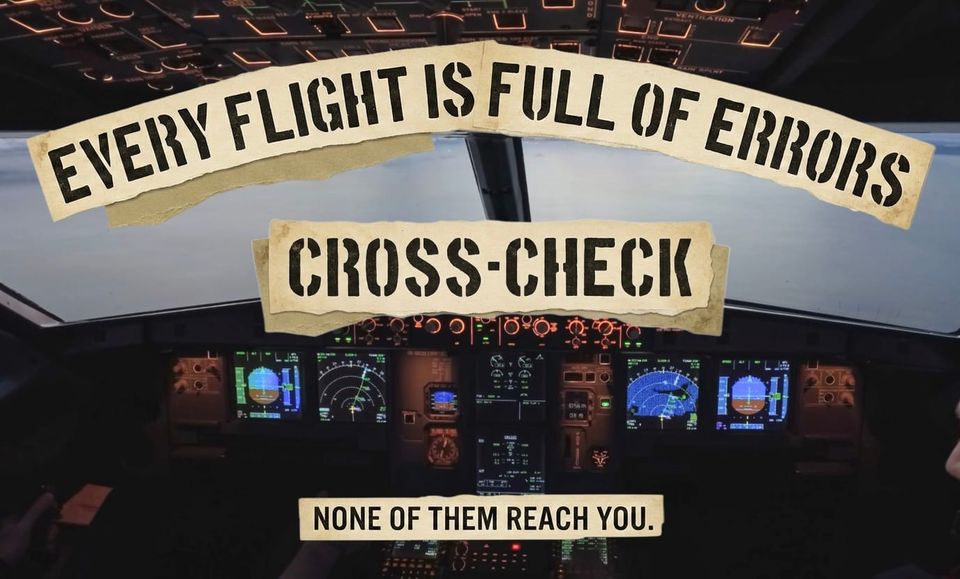 Every Flight Is Full of Errors. None of Them Reach You.