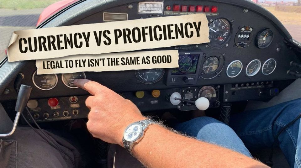 Currency vs Proficiency: Legal to Fly Isn't the Same as Good