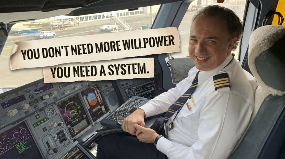 You Don't Need More Willpower. You Need a System.