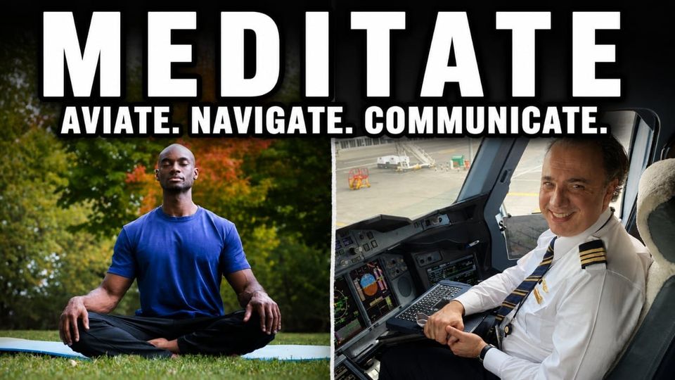 Aviate, Navigate, Communicate — Meditate