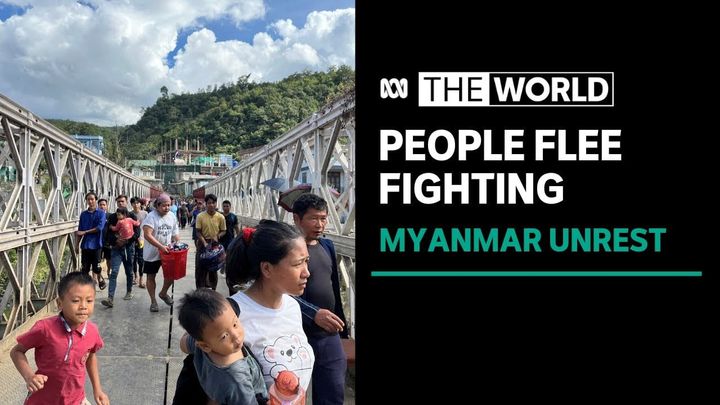 Fighting ramps up in Myanmar border regions as opposition groups launch attacks