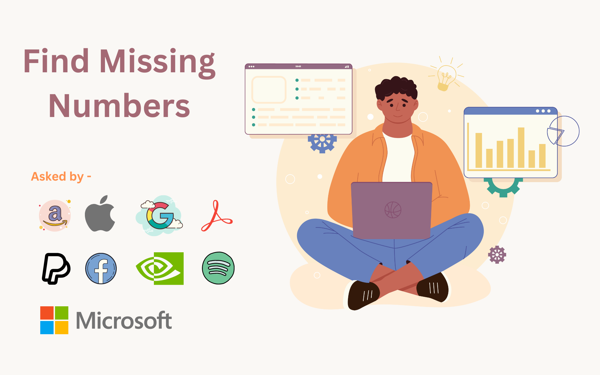 Find The Missing Number From The Array