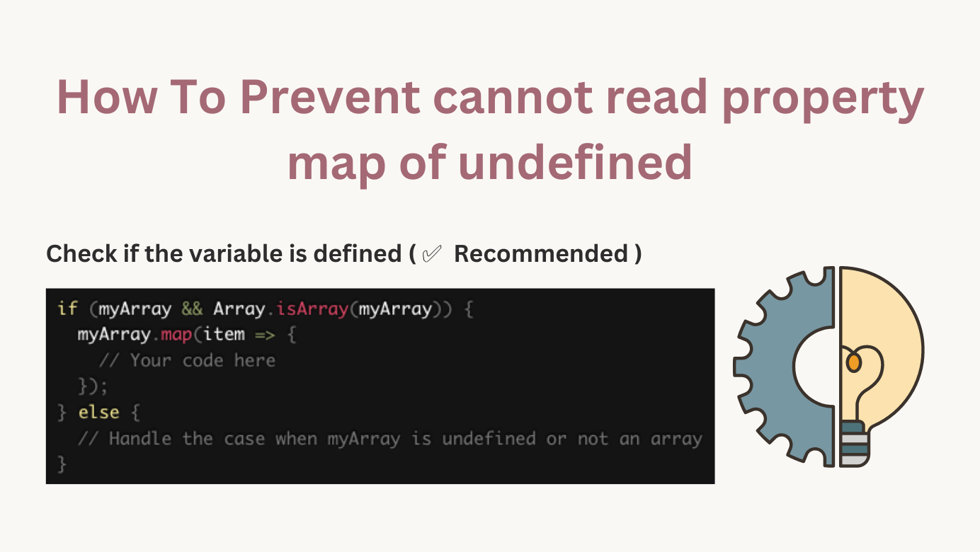 How To Prevent cannot read property map of undefined