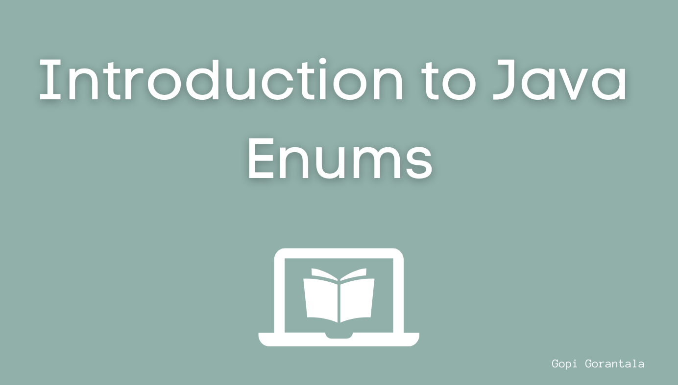 Introduction to Java Enums