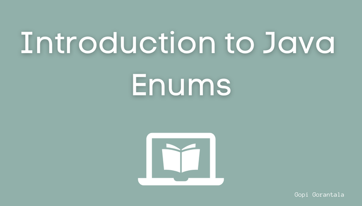 Introduction to Java Enums