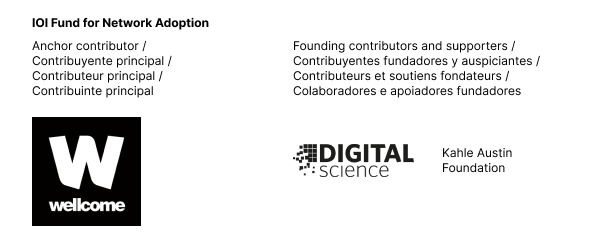 Logos of Fund contributors