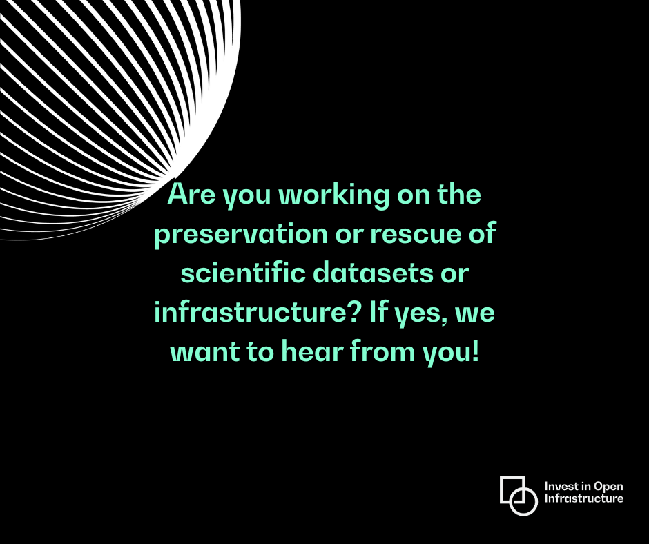 Investing in resilient infrastructure to safeguard scientific knowledge