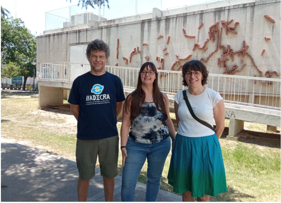 Photo off the implementation team at the University of Cordoba